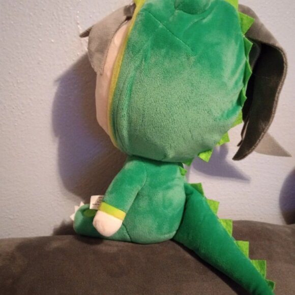 RARE Anime Kawaii Japanese Inquisitormaster Jade The Squad Rare Plush dinosaur - Picture 4 of 8